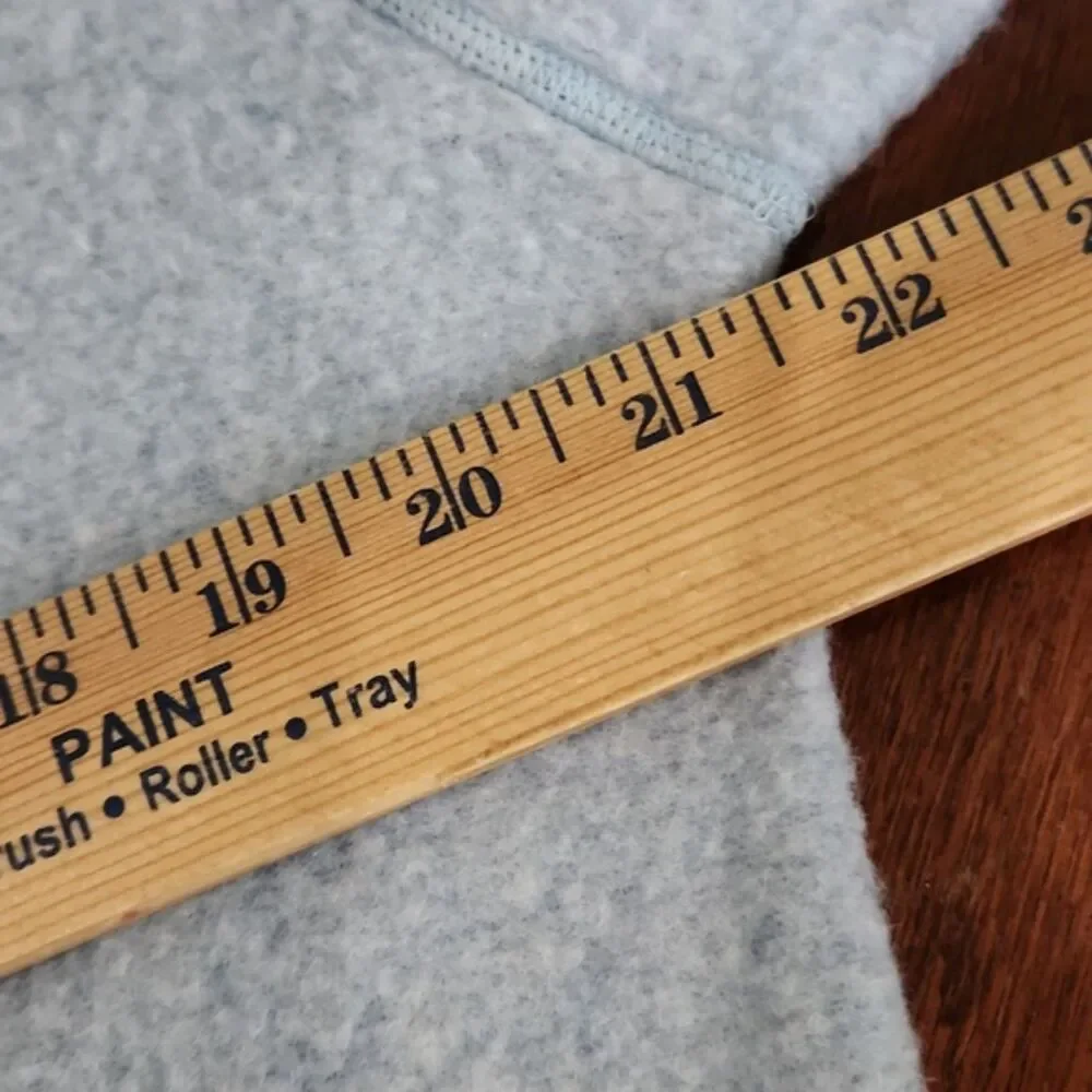 Smartwool Women's Hudson Trail Merino Wool Fleece Pullover, Light Blue, Size L - Picture 8 of 9